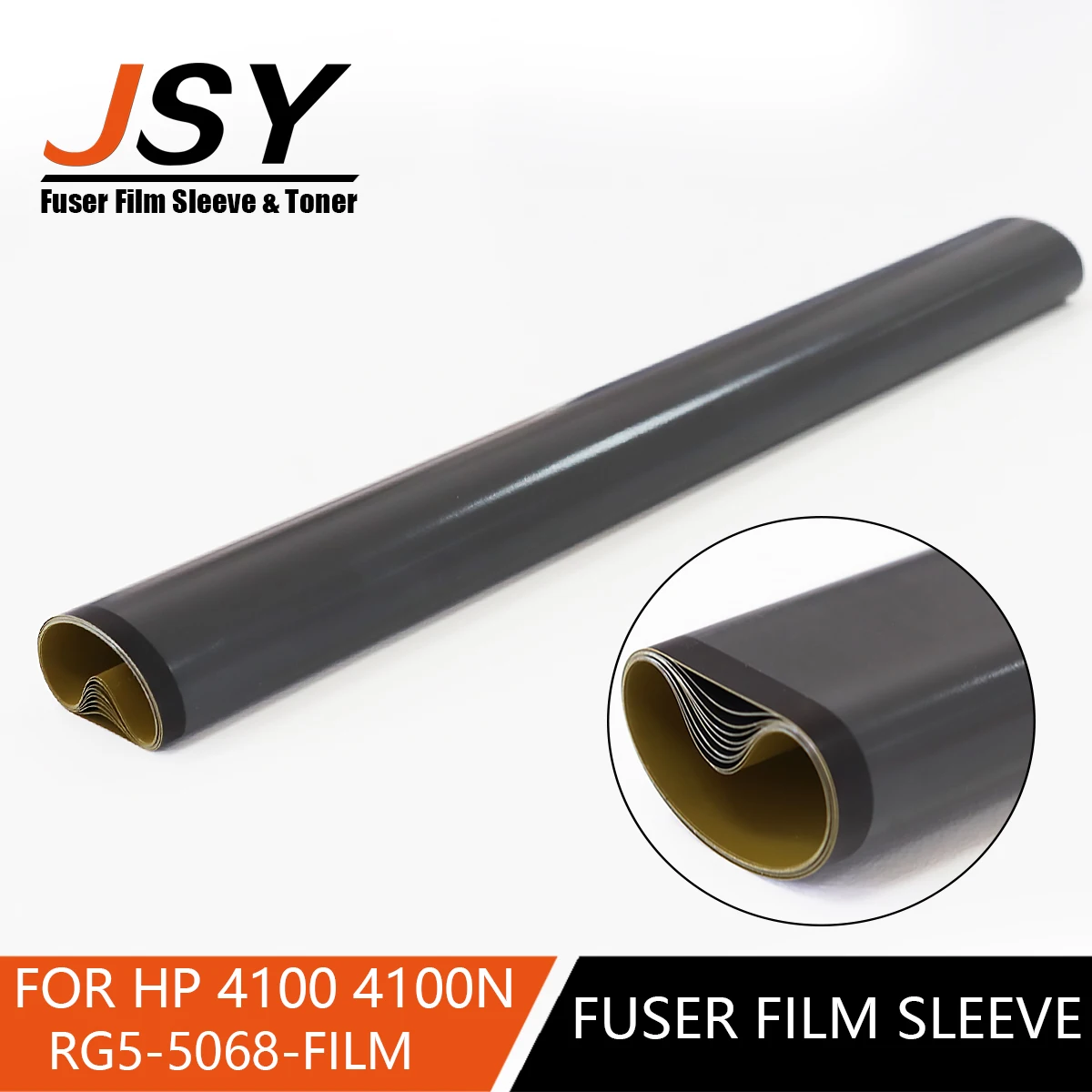 

10PCS Fuser Film Sleeve Fixing for HP LaserJet 4100 4100n RG5-5068-FILM Grade A Printer Copier Spare Parts