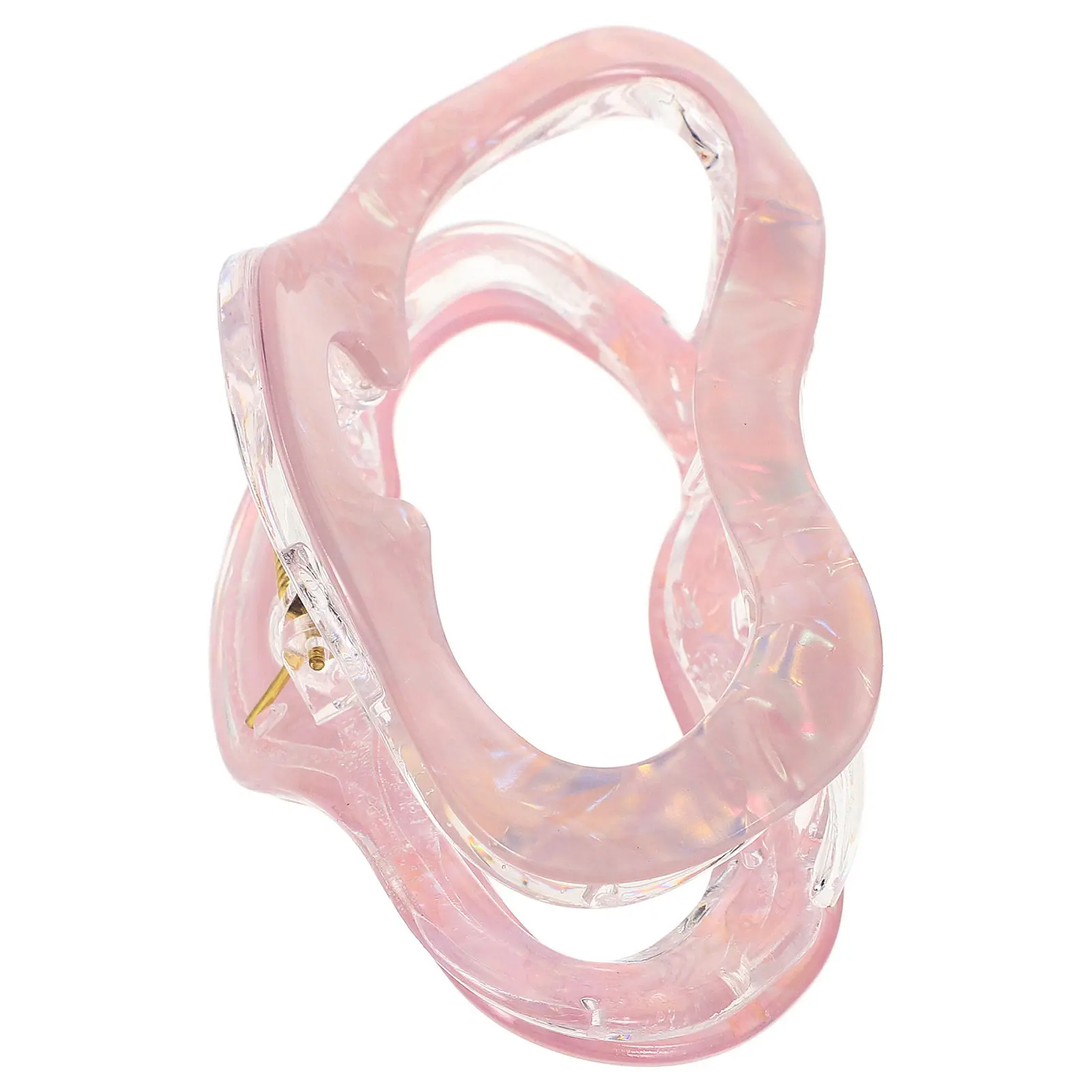 Cloud Shape Hollow Jelly Non-Slip Hair Claw Clips Korean Style Jaw Clip Lightweight Hair Accessories for Styling Daily