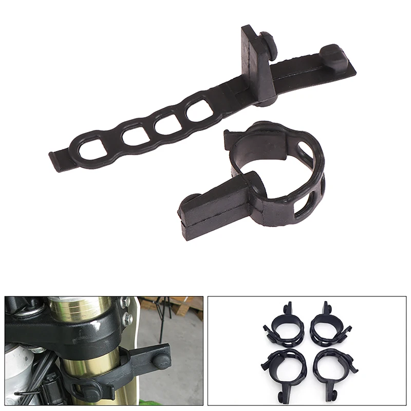 1Pc Motorcycle Headlight Rubber Fix Brackets Tape Headlight Fixing Tape Strips Motocross Headlamp Fixed Brackets Straps