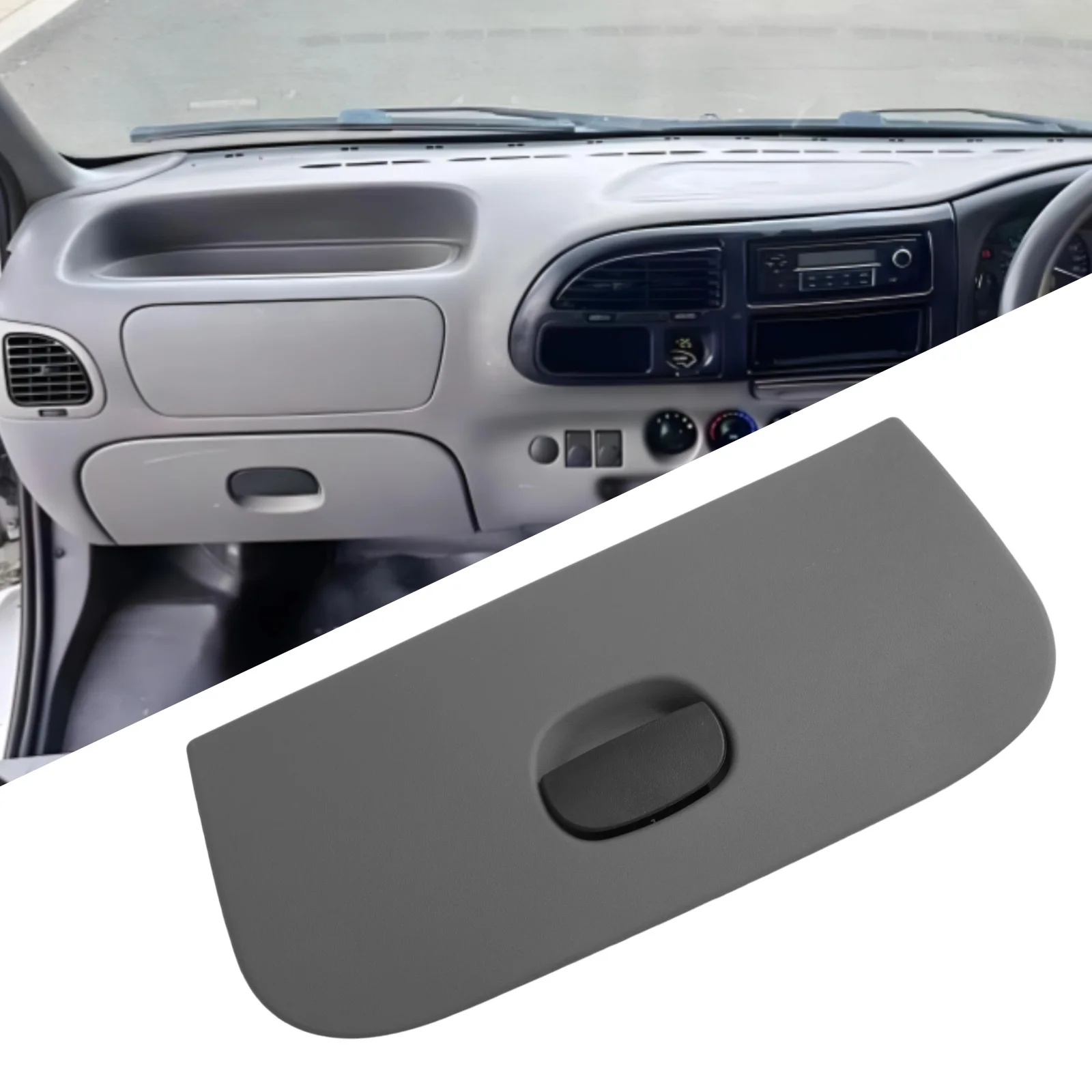

Car Glove Box Cover Co-pilot Glove Box Cover Car Interior Accessories Quick Installation Process Direct Installation Easy To Use