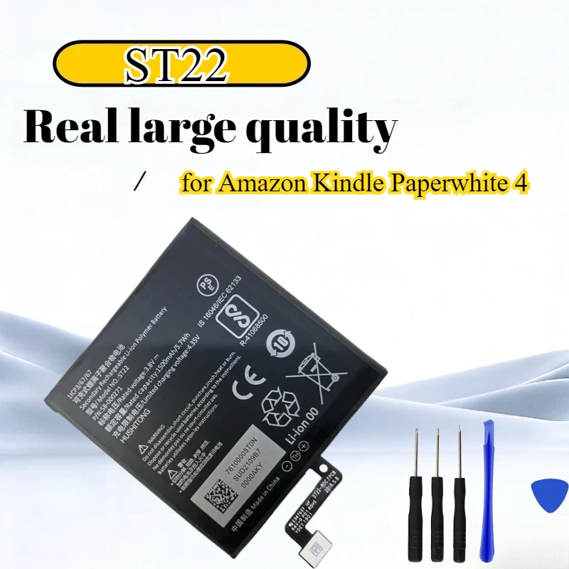 New 58-000194/58-000246/ST22 Battery for Amazon Kindle Paperwhite 4 - 3.8V 1500mAh Li-Polymer Long Lasting Replacement