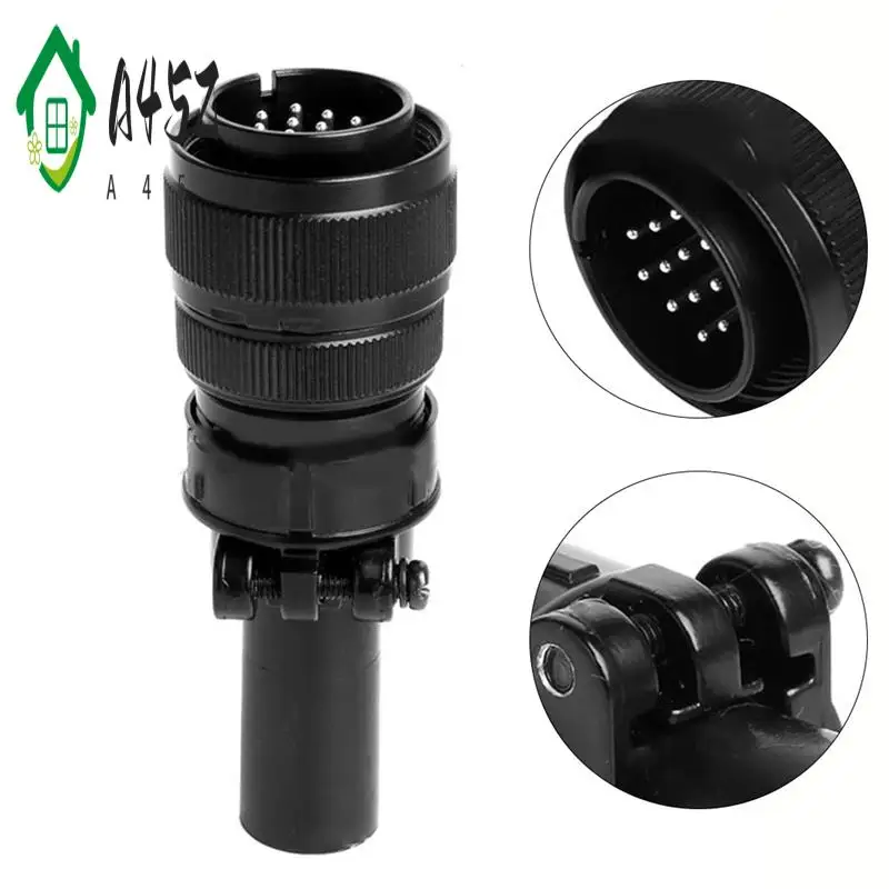 

A45Z-Welding Tool 14 Pin Aviation Socket Connector Male Plug For Miller Welder Welding Tool Welder Accessories Black