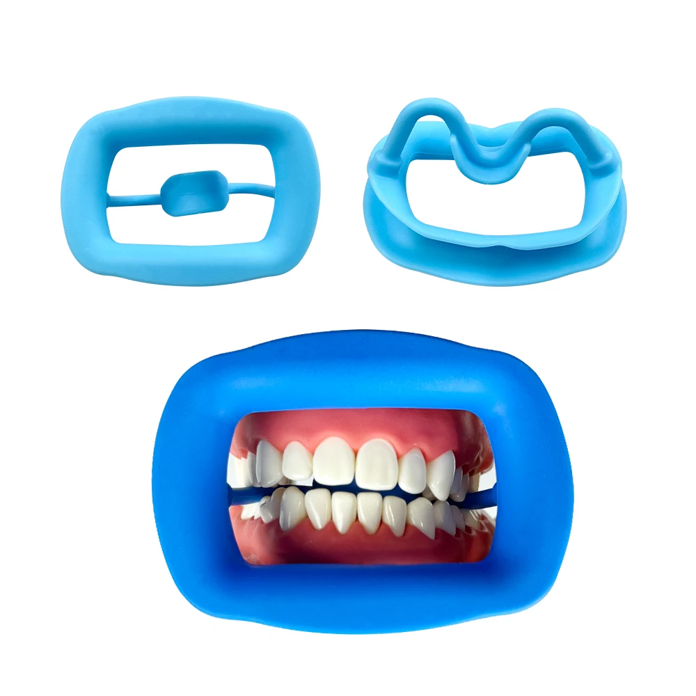 6pcs Dental Mouth Opener Soft Silicon Dental Lip Cheek Retractor 3d Cheek Expand Dentist Oral Care Teeth Orthodontic Tools