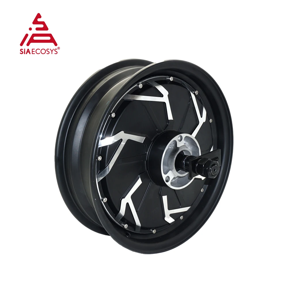 A Clearing Sale!QS Motor 12*3.5inch 5000W V4 48V 100kph 72V 150kph Hub Motor for Electric Motorcycle