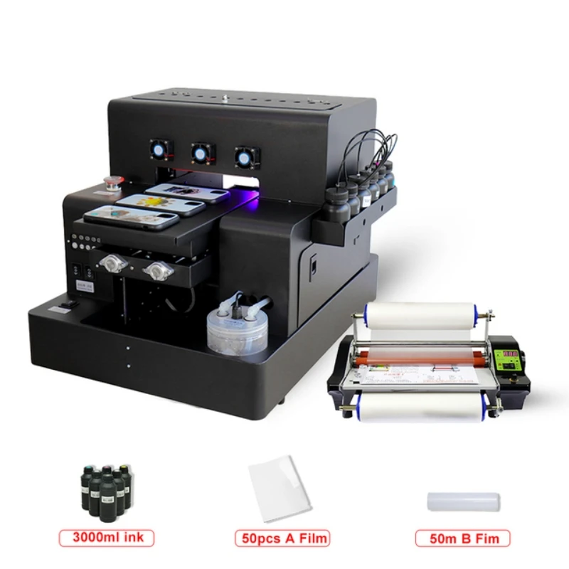 

UV Transfer Sticker AB Film Waterproof UV Dtf Printing Machine A4 UV DTF Printer For Mug Bottle Acrylic Silica Gel Print Sticker