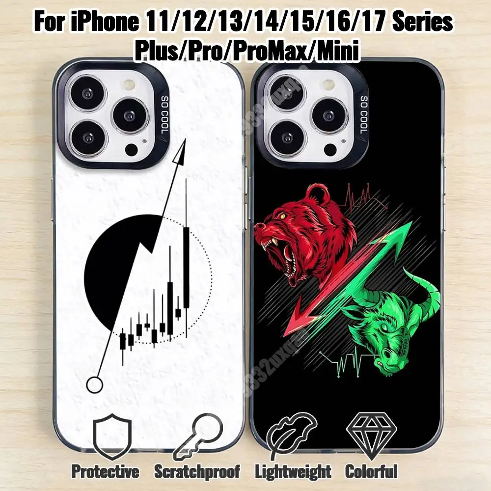 

Trading Day Forex Exchange Phone Case for iPhone 17 16 Max Mini 15 14 13 Pro Plus 12 11 X XS Air Premium Protector