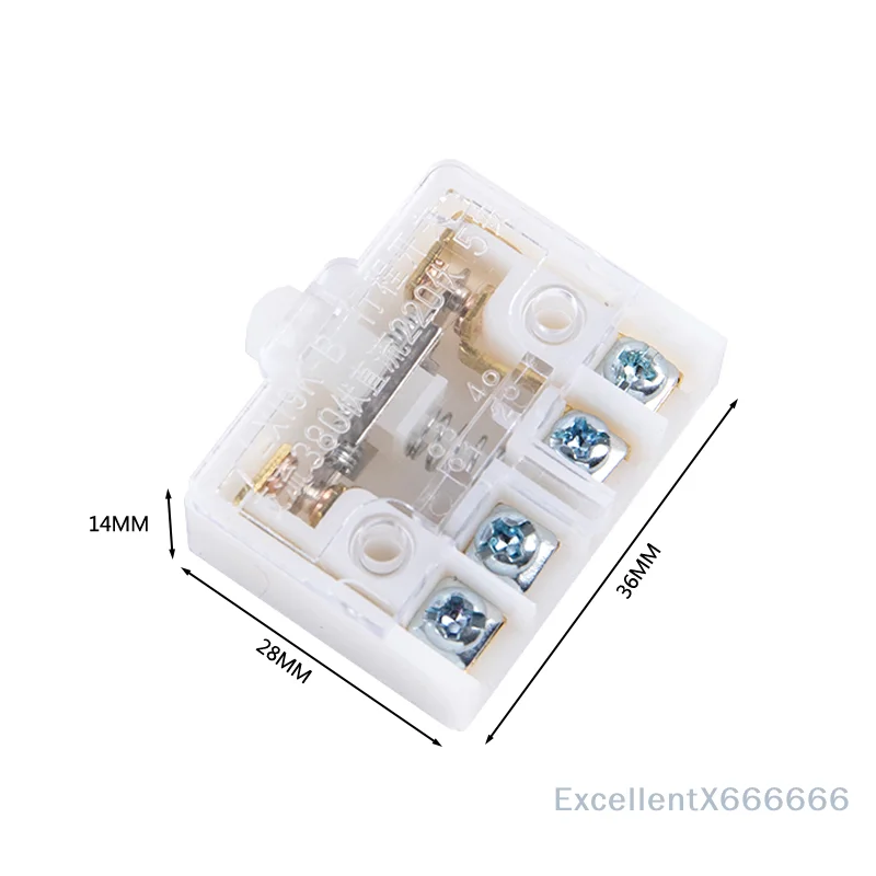 1PC AC380V 5A 마이크로 스위치 LX19K-B 풋 스위치 이동 제한 스위치 전기 회로 용 셀프 리셋 120 회/h