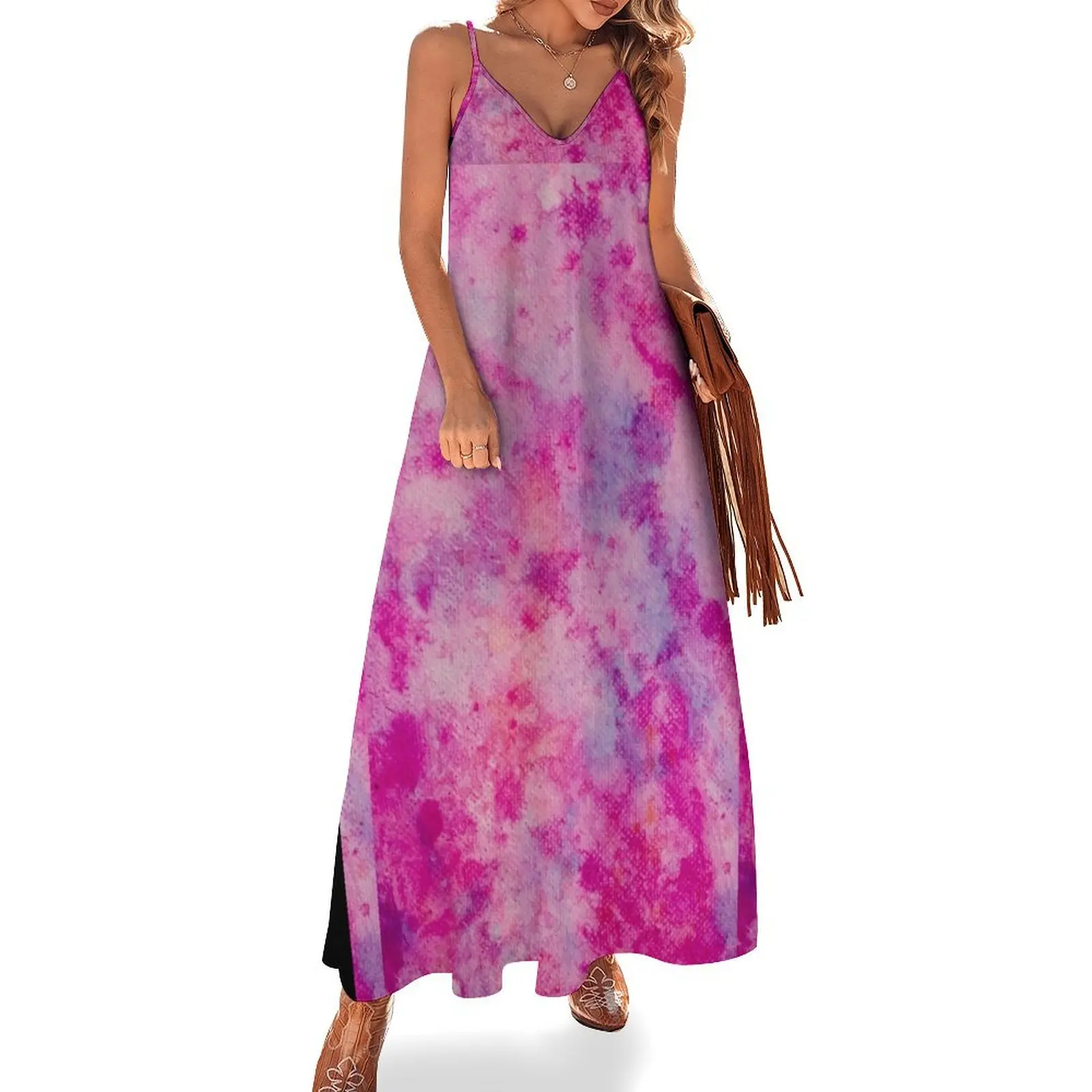 

Joy Sleeveless Dress loose women's dress Dance dresses women's summer dress 2025