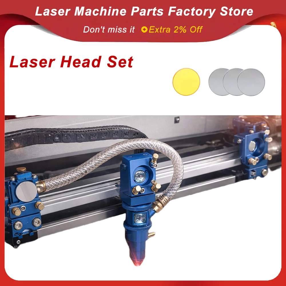CO2 Laser Engraving Cutting Machine LC Guide Rail Kit Gear Base Set Mechanical Replacement Parts