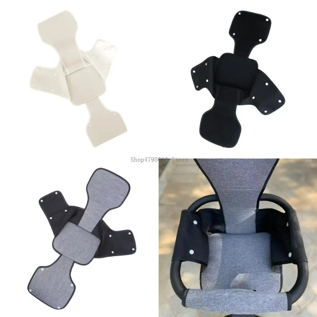  Baby Pram Cushion Safety Chair Inner Protections Mat Soft and Comfortable Strollers Cushion Cart Supportive Pad
