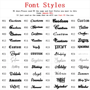 12 최고의 판매 이름 Anklet -№6