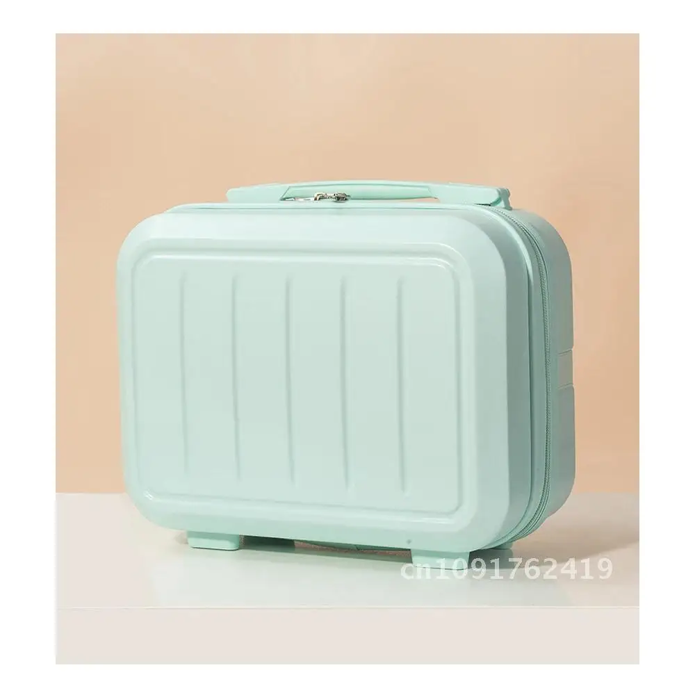 Cute Suitcase Waterproof Explosion-proof Lady Travel Handbags Women's Makeup Bag Size:30-17-23cm