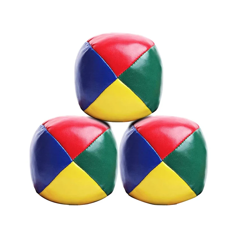 Bolas de malabarismo fáceis para iniciantes e adultos, brinquedos sensoriais para necessidades especiais, autismo Adhd, festa de carnaval, favores