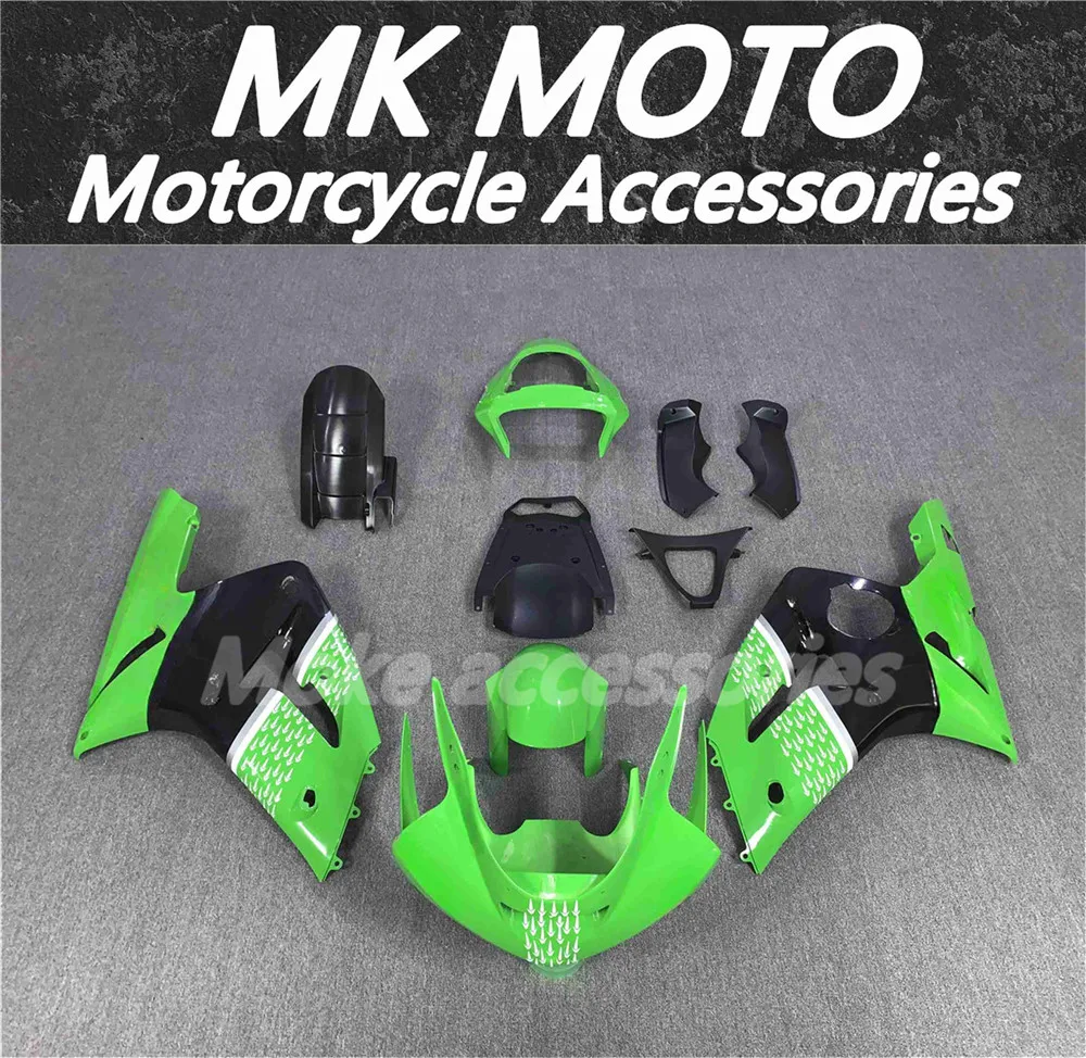 

Moke moto Motorcycle Fairings Kit Fit For zx-6r 2003-2004 636 Bodywork Set High Quality ABS Injection Ninja Green Black New