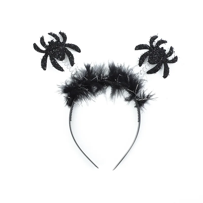 Spider Costume Wings Skirt Headband Magic Wand Black Tutu for Girls  Party Bar Cosplay Children Decor       Halloween