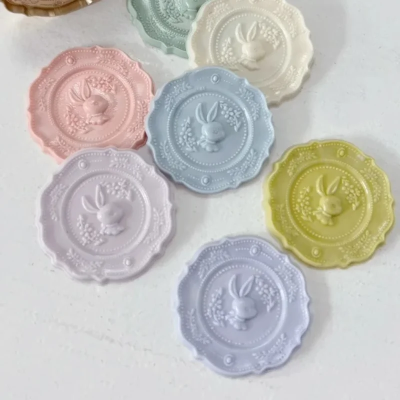 

Горячая детская лаковая печать, аниме, кролик, конверт, печать, тюльпан, сонетки, различная тарелка в виде ракушки, креативная печать, аксессуары, подарки