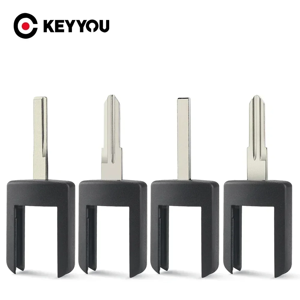

KEYYOU 5PCS HU46/HU100/YM-28/HU43 For Vauxhall For Opel Corsa Agila Meriva Combo Replace 2 Buttons Remote Key Blade