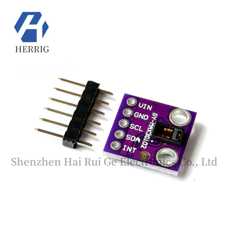 

1PCS/LOT GY- MAX30102 heart rate, pulse, blood oxygen concentration, sensor module