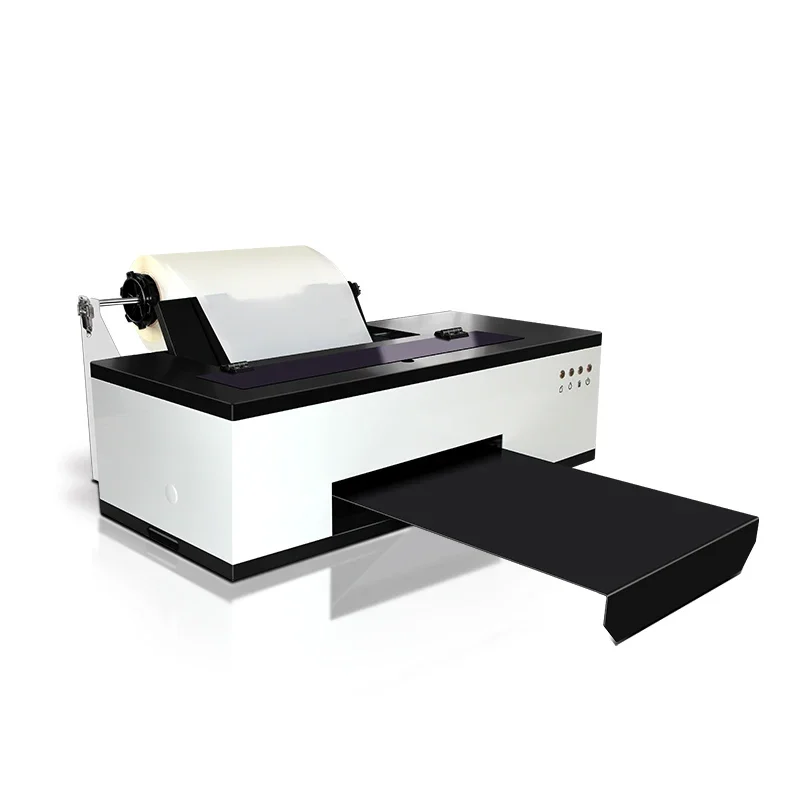 30cm DTF Printer With L1800 R1390 Print Head Roll to Roll Pet Film Machine For T-shirt Printing