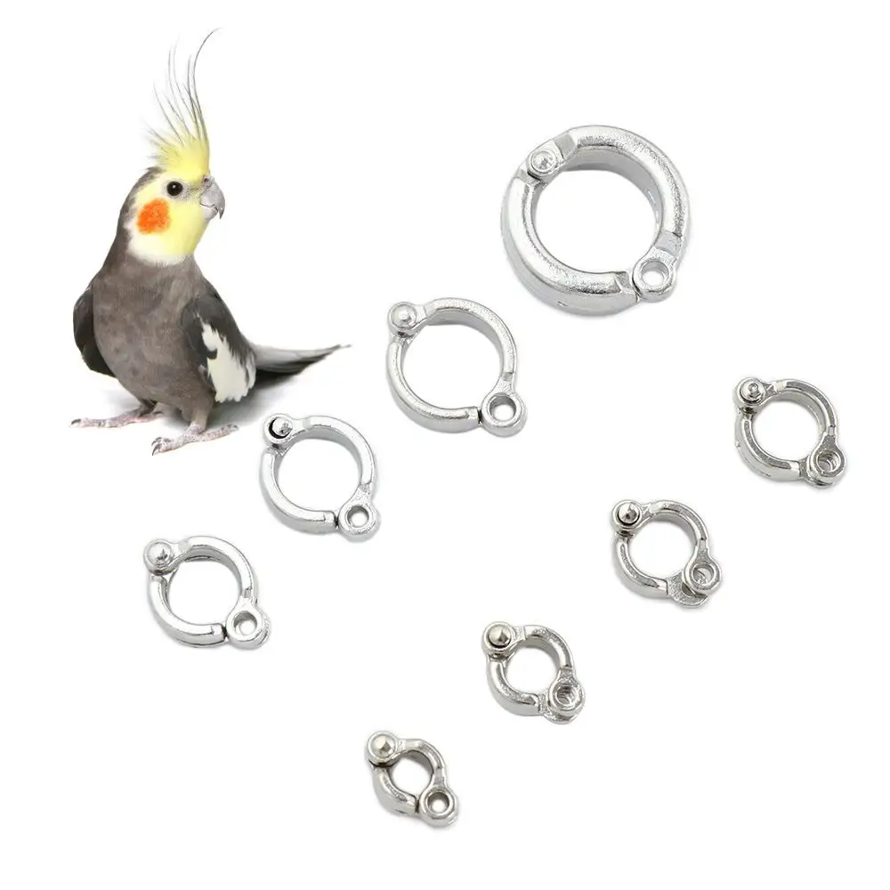 

1 pcs Outdoor Fly for Pigeon Anti-Lost Clip Bird Leg Rings Parrot Foot Rings Bird Leash Accessories Bird Supplies