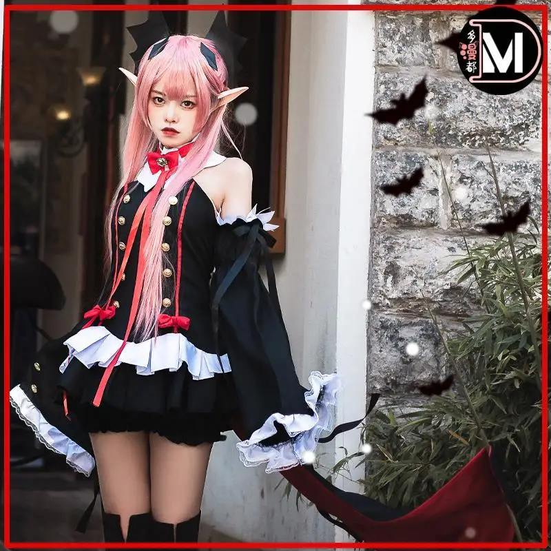 Jaoaness Seraph of The End of Krulu Cos Krulu Zepesi Cosplay Clothing Full Set of Spot Postage.waraiaerunoSeraph anime cosplay