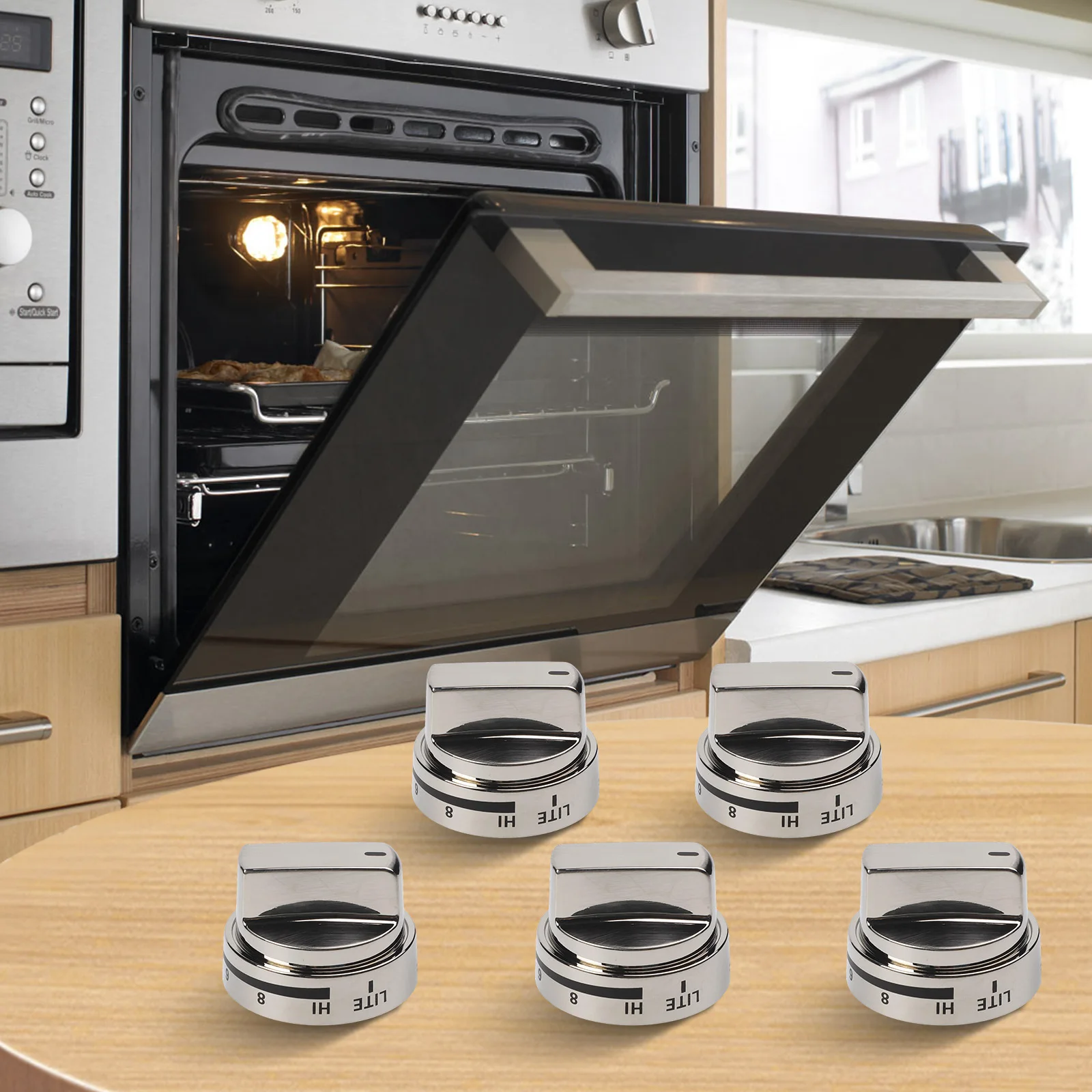 Compatible Knob Stove Knob Home Appliance Repair High-Strength PBT Material Wide Compatibility For AEZ73453501 For AEZ73453502