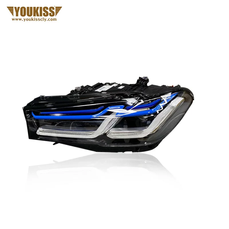 

For 5 series G30 G38 Headlights 2017 2018 2019 2020 modified 2021 M5 Bodykit head lamp spare partsCar accessories headlight