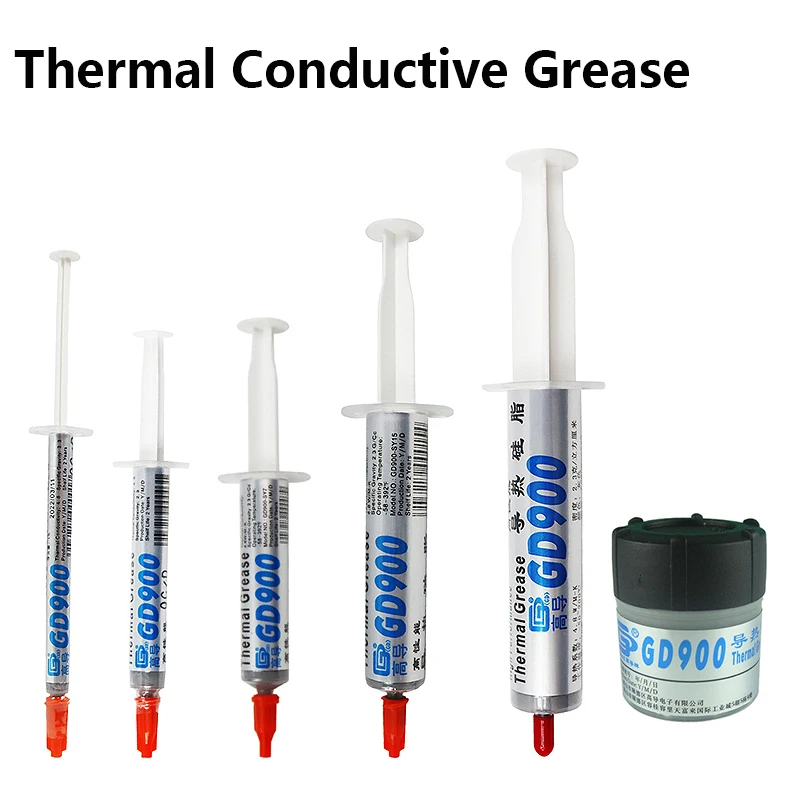 GD900 Thermal Conductive Grease Heatsink Silicone Paste For Cpu Processors Heatsink Plaster Water Cooling Cooler 1/3/5/7/15/30g