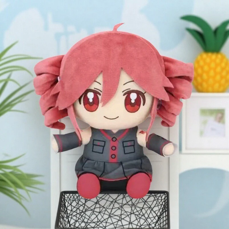 Hot Kasane Teto Plush Toy Soft Doll Stuffed Plushies Figure Anime Cosplay Cartoon Birthday Present Christmas Gift for Fans