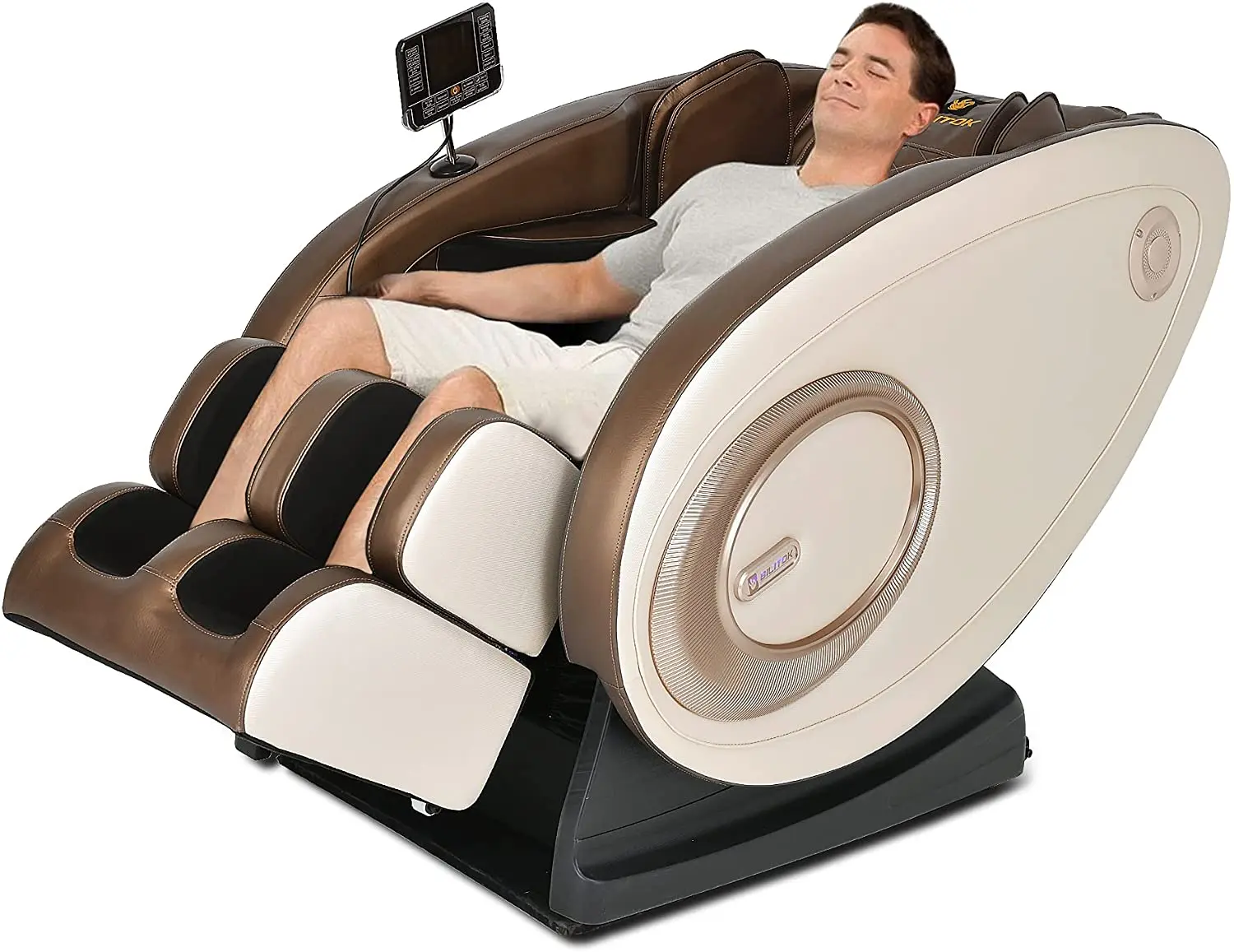 High Quality Luxury Deluxe Salon Foot Spa Used Large Sl Track Latest Massage Chair