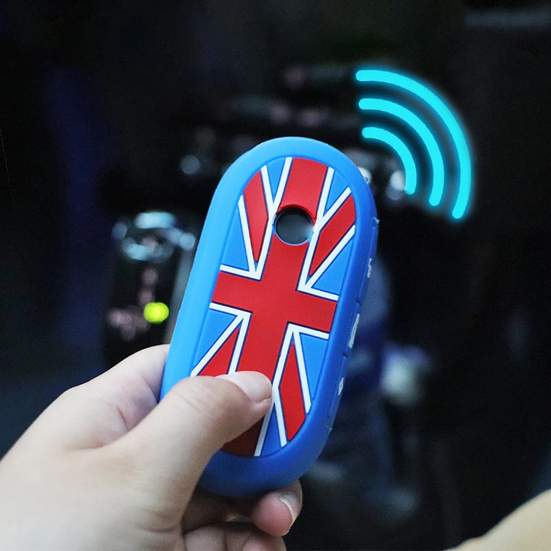 Car Key Case for Mini Cooper F65 F66 F67 J01 J05 Aceman U25 Countryman Decoration Silicone Car Key Case Fob Holder Cover Trim - view 4