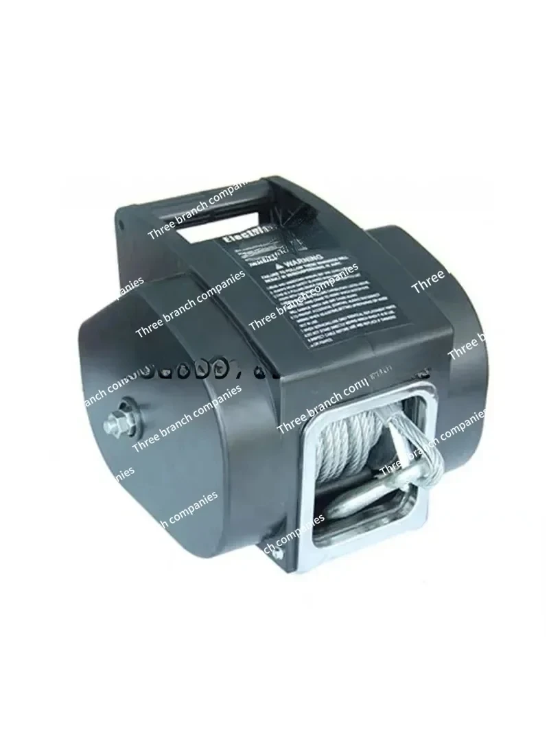 Suitable for 12V 5000lbs Wireless Electric Winch for Marine Use Off-road Vehicle Portable Boat Self-driving Tour Equipment