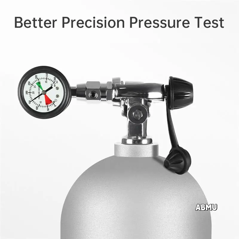 

Professional Submersible Diving Air Tank Pressure Gauge With YOKE Connector For Scuba Divers