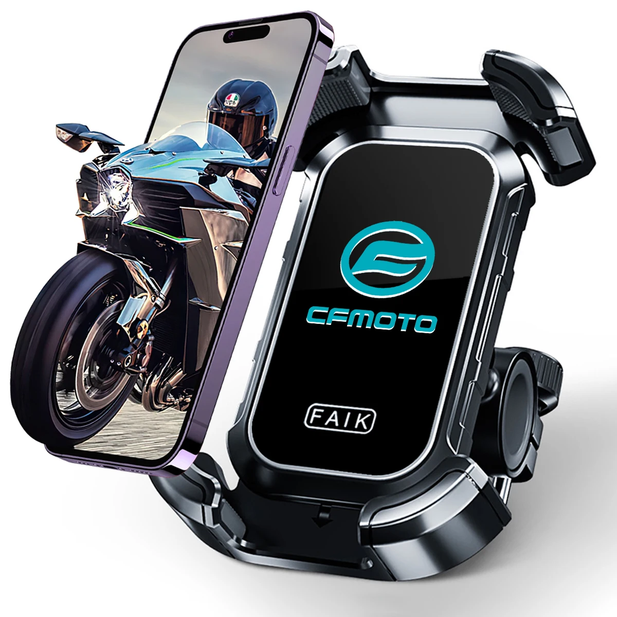 Dla CFMOTO CF650 650NK 400NK 250NK 400GT 650MT akcesoria kierownica motocykla uchwyt na telefon komórkowy GPS wspornik stojakowy