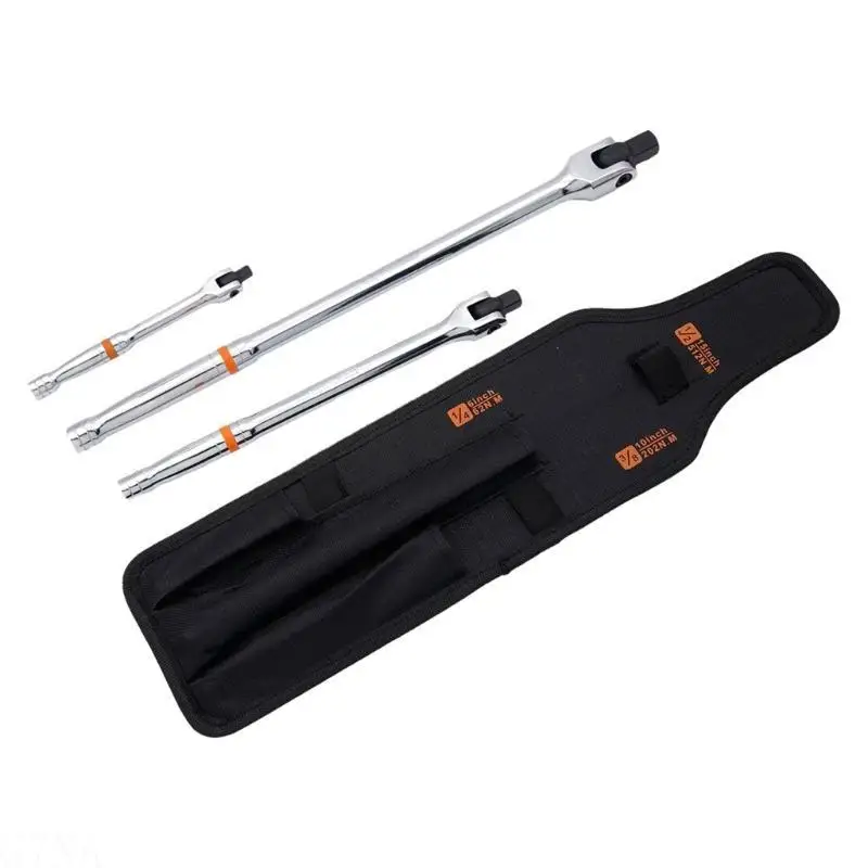 G7NA Professionelles 3-teiliges Brechstangen-Set, mehrere Antriebsgrößen, ergonomischer Auto-Reparatur-Werkzeug für und – Detail 4