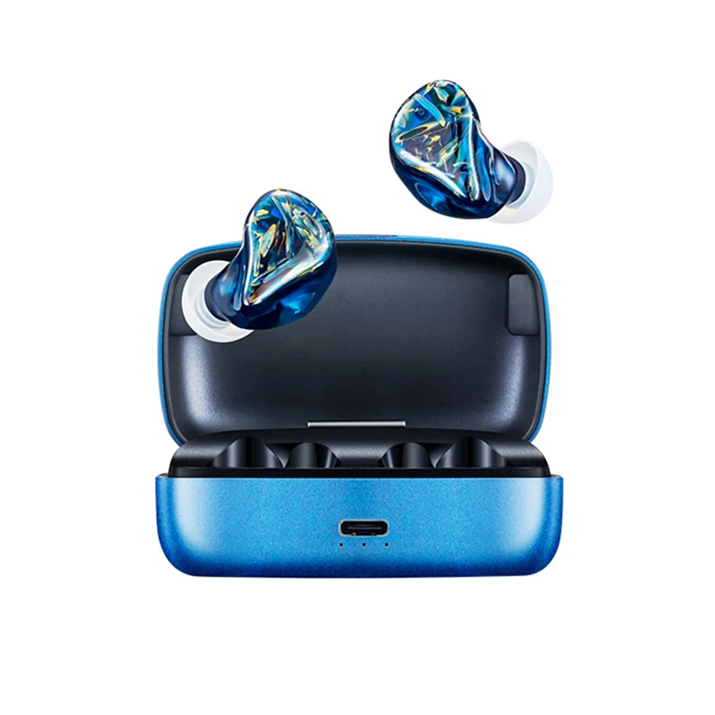 

Pro Resin Dual HiFi Deep Bass Wireless In Ear Earphone for audio Enthusiasts and Professionals