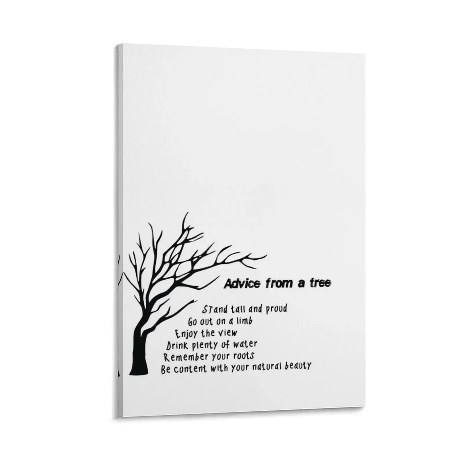 

Advice from a Tree in the Wind Canvas Painting Decorative picture cute room decor Paintings anime decoration