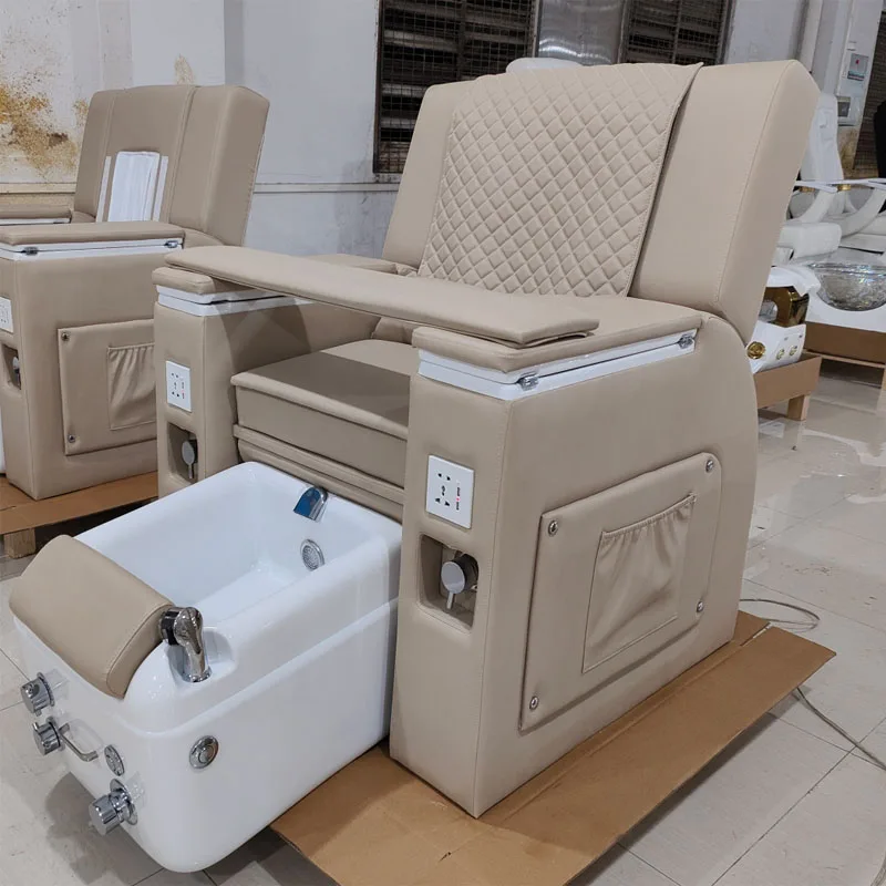 

Adjustable Reclining Manicure Pedicure Spa Chairs Whirlpool Salon Furniture Spa Equipment for Nail Pedicure Manicure Electrical