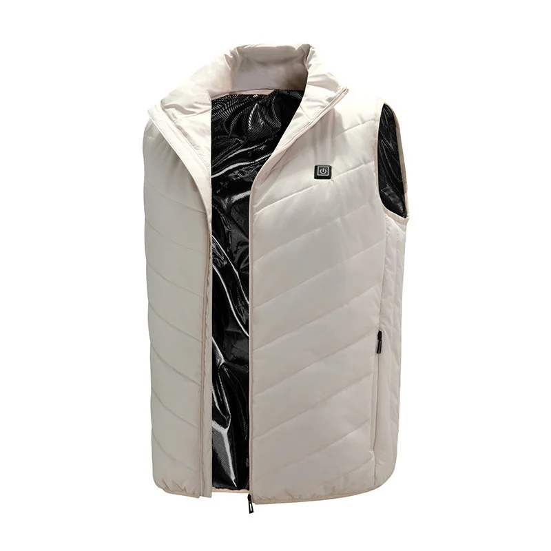 Infrared Heated Vest Men Women Outdoor Jacket Winter USB Electric Heating Vest Waistcoat For Sports Hiking Oversized 5XL