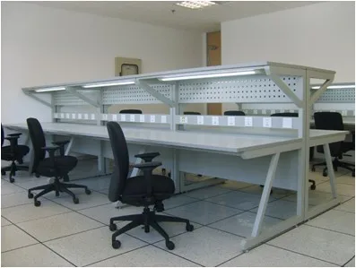 Assembly Production Line Use Industrial Lab Workbench Woodworking Benches