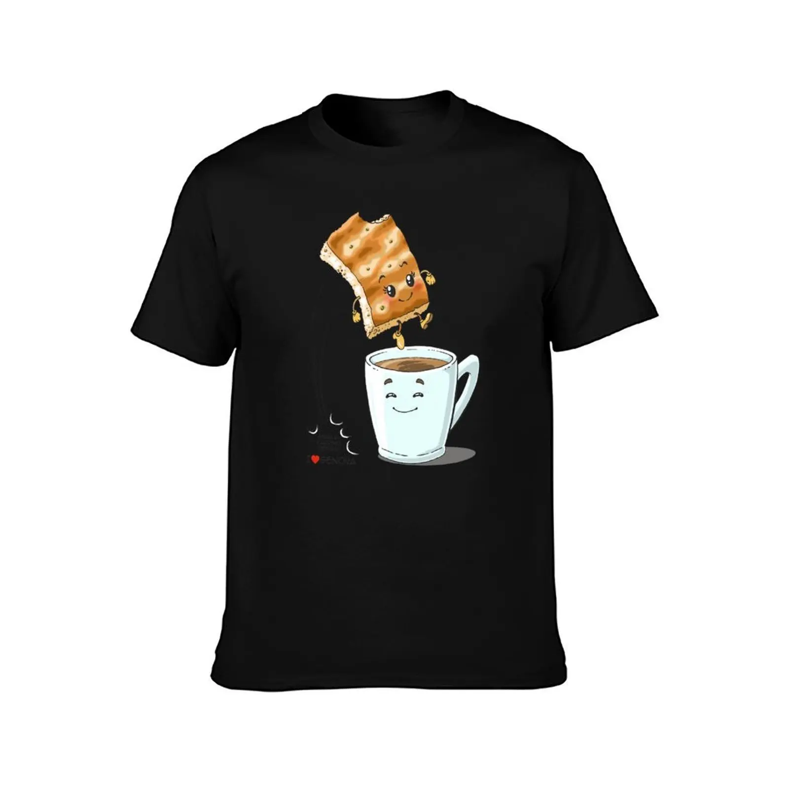 Focaccia Genovese - I love Genova T-Shirt Cool Feeling Summer Tee Shirt T-Shirt