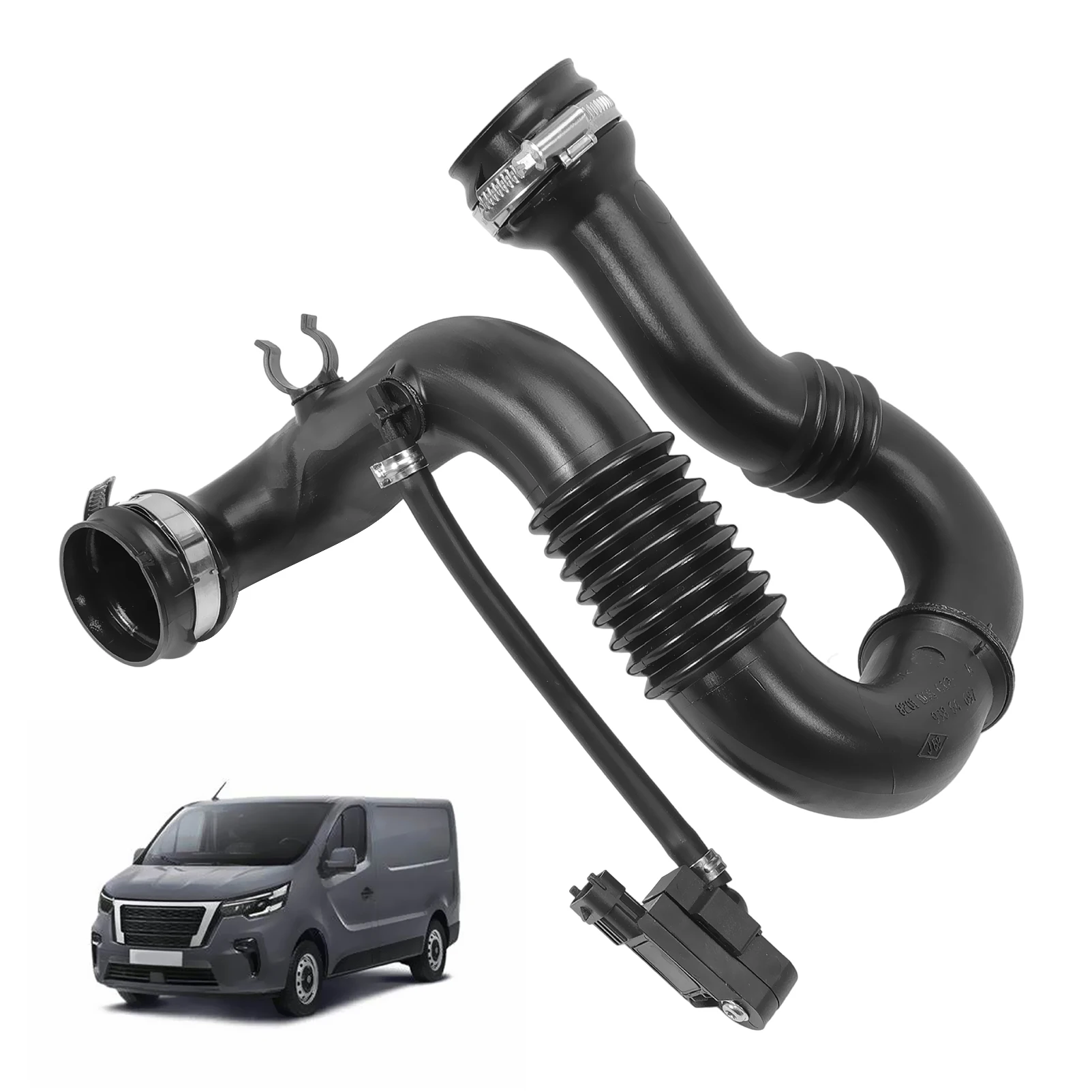 

1657800Q0A Шланг турбонаддува интеркулера для Vauxhall Vivaro Renault Trafic 2,0 M9R Nissan Primastar 93864697 93856622 4404011