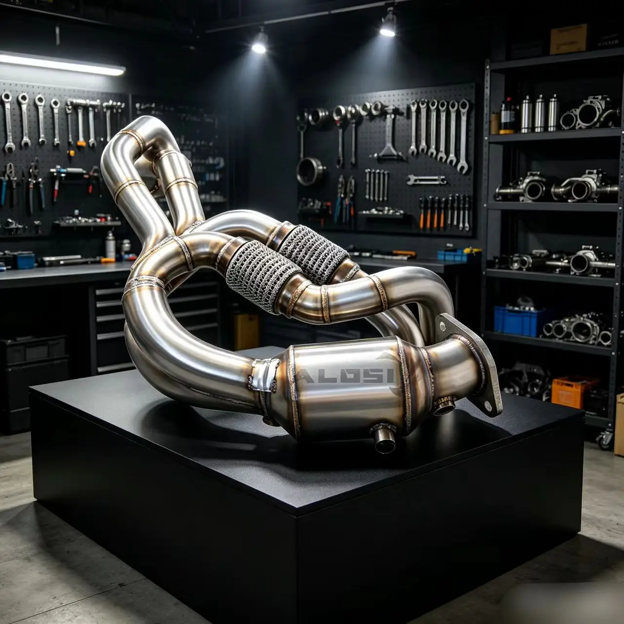 Coletor de Escape em Aço Inoxidável com Tubo Frontal em Formato S para Toyota GT86/GR86/86 2.0 2012-2018 - Escapamento de Alta Performance