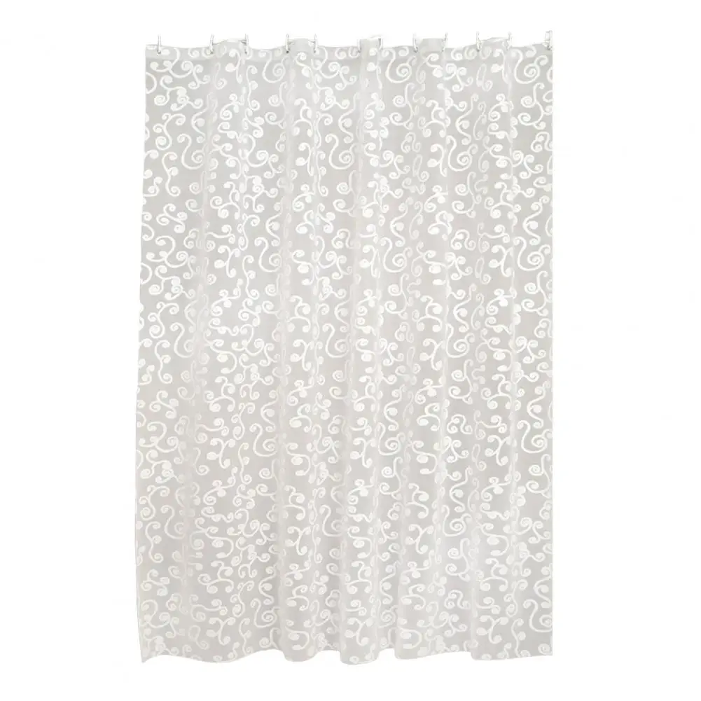 Durable Shower Curtain Waterproof Shower Curtain Translucent Peva Shower Curtain Liner with Grommets Waterproof Bathroom Plastic