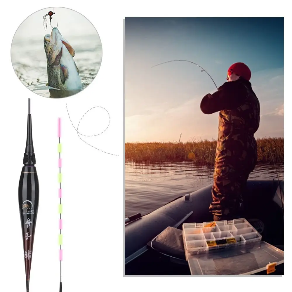 

Water Glowing Night Nano LED Light Stick Bite Alarm LED Fishing Float Electric Fishing Float Fishing Float Tube Fishing Bobber
