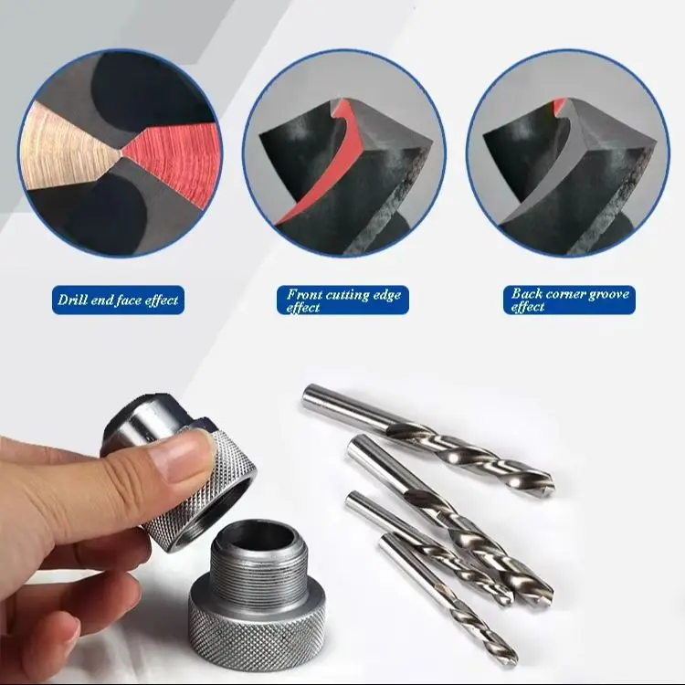  High Speed Steel Drill: NEW TD13-B Drill Grinding Machine Drill Bit Sharpener Standard Equipped With CBN Wheel Grinding HSS
