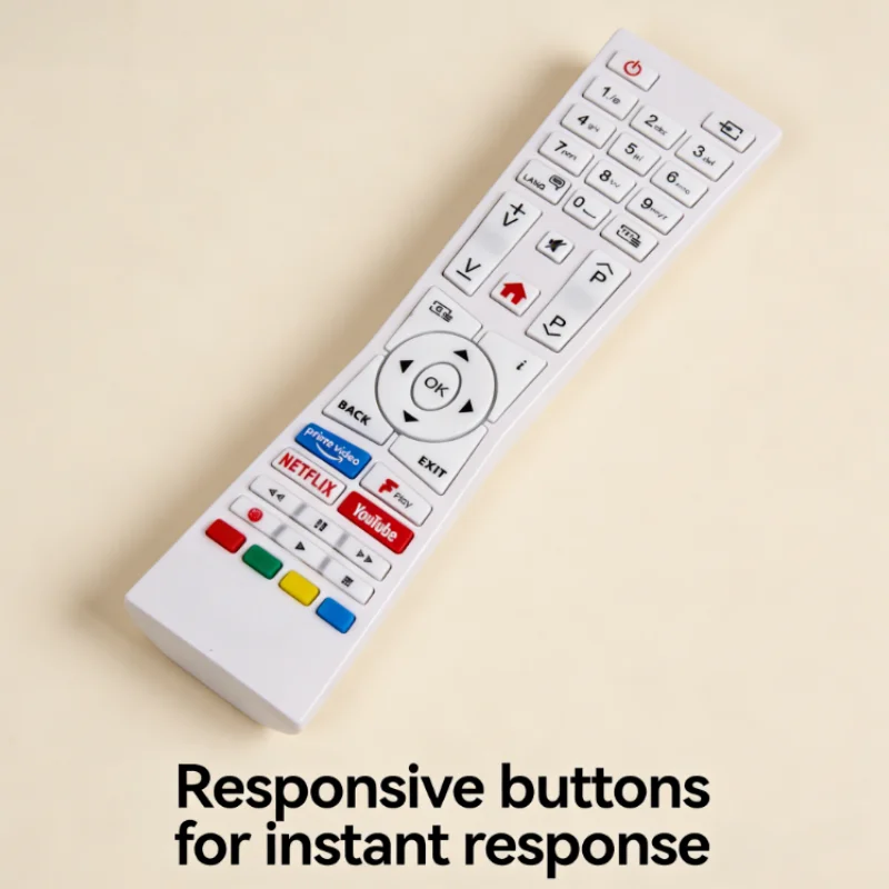 RM-C3339 Full-Function Replacement Remote for JVC TV Series, Perfect Fit for 30102236 RC43101P LT-32C795 LT-49C898 LT-55C870