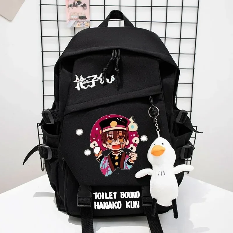 40x30x12 см, Jibaku Shounen, Ханако-кун, школьные ранцы для студентов, детей, подростков, аниме-рюкзаки большой вместимости для девочек и мальчиков