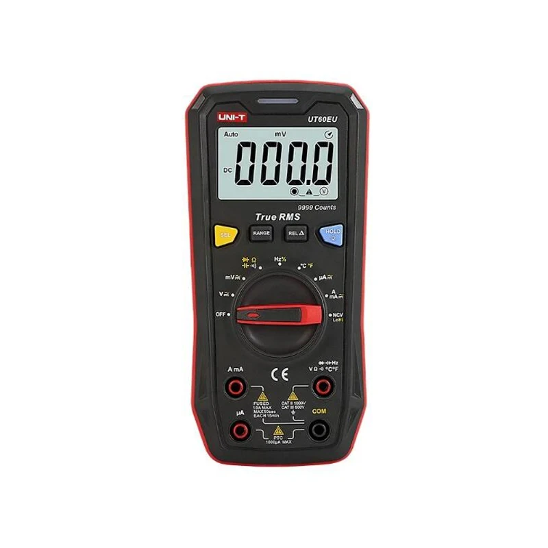 UNI-T UT60S UT60BT Slimme digitale multimeter True RMS AC DC Ampèremeter Voltmeter Ohm NCV REL NCV Auto Range Elektrische multitester