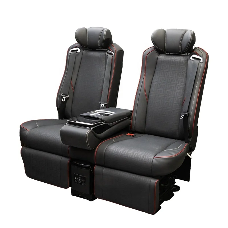 UTV&ATVCustom Colors Leather Luxury Vip Car Seat for Van Luxury Car Rear Seat Refit for Ford IVECO